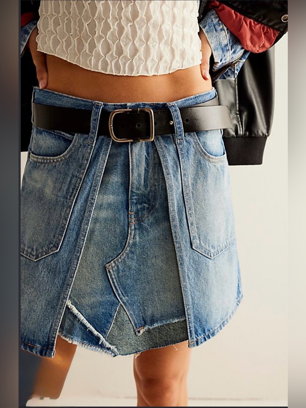 NWT Bare With Me Denim Skirt size 24